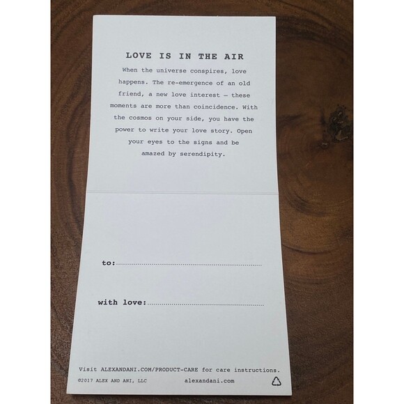 Alex and Ani Because I Love You Bangle Pink Enamel Swarovski Crystal 2017 - Picture 10 of 11